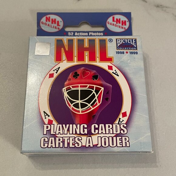 Vintage NHL Goalies Playing Cards 1998-1999 - Complete Deck - Picture 1 of 9